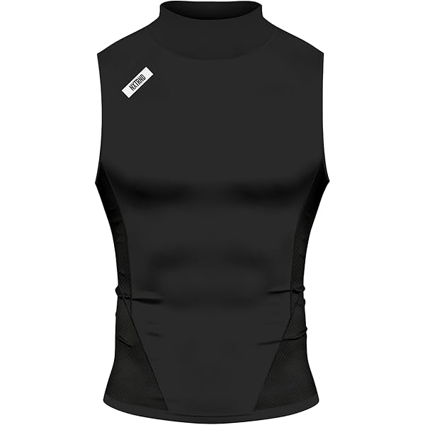 Amazon.com: Battle Sports Mock Neck Sleeveless Compression